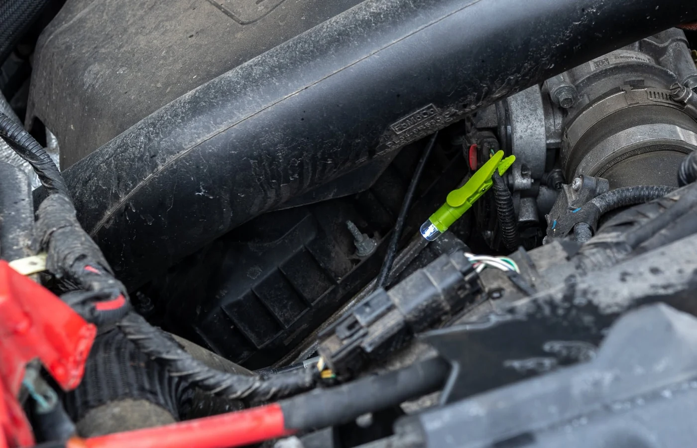 Gator Eyes lighting an engine compartment